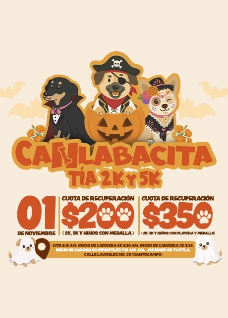 Carrera Canlabacita Tía 5K – 2K e Infantil