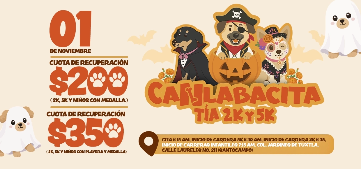 Carrera Canlabacita Tía 5K – 2K e Infantil
