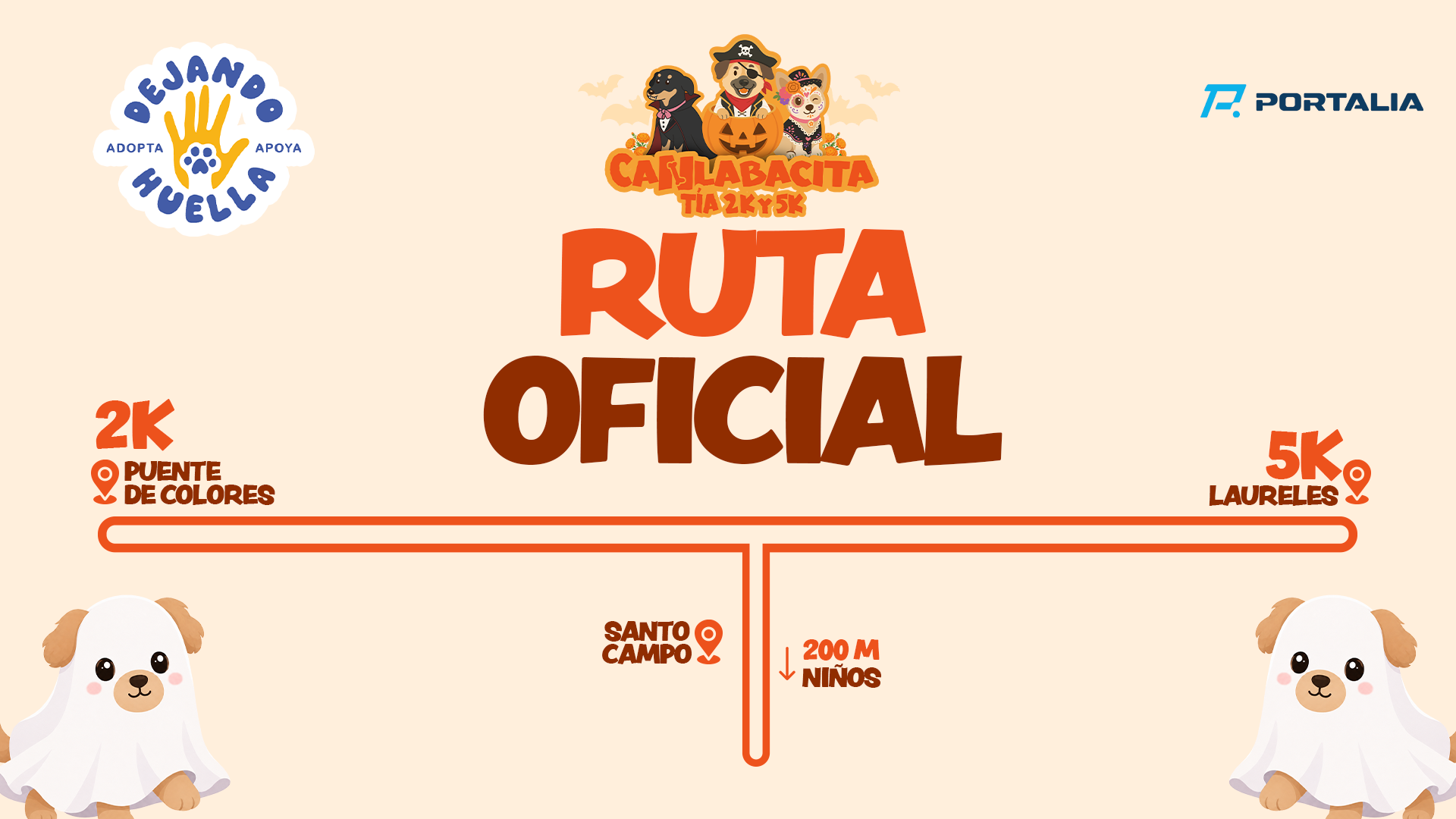 Ruta Carrera Canlabacita Tía 5K – 2K e Infantil