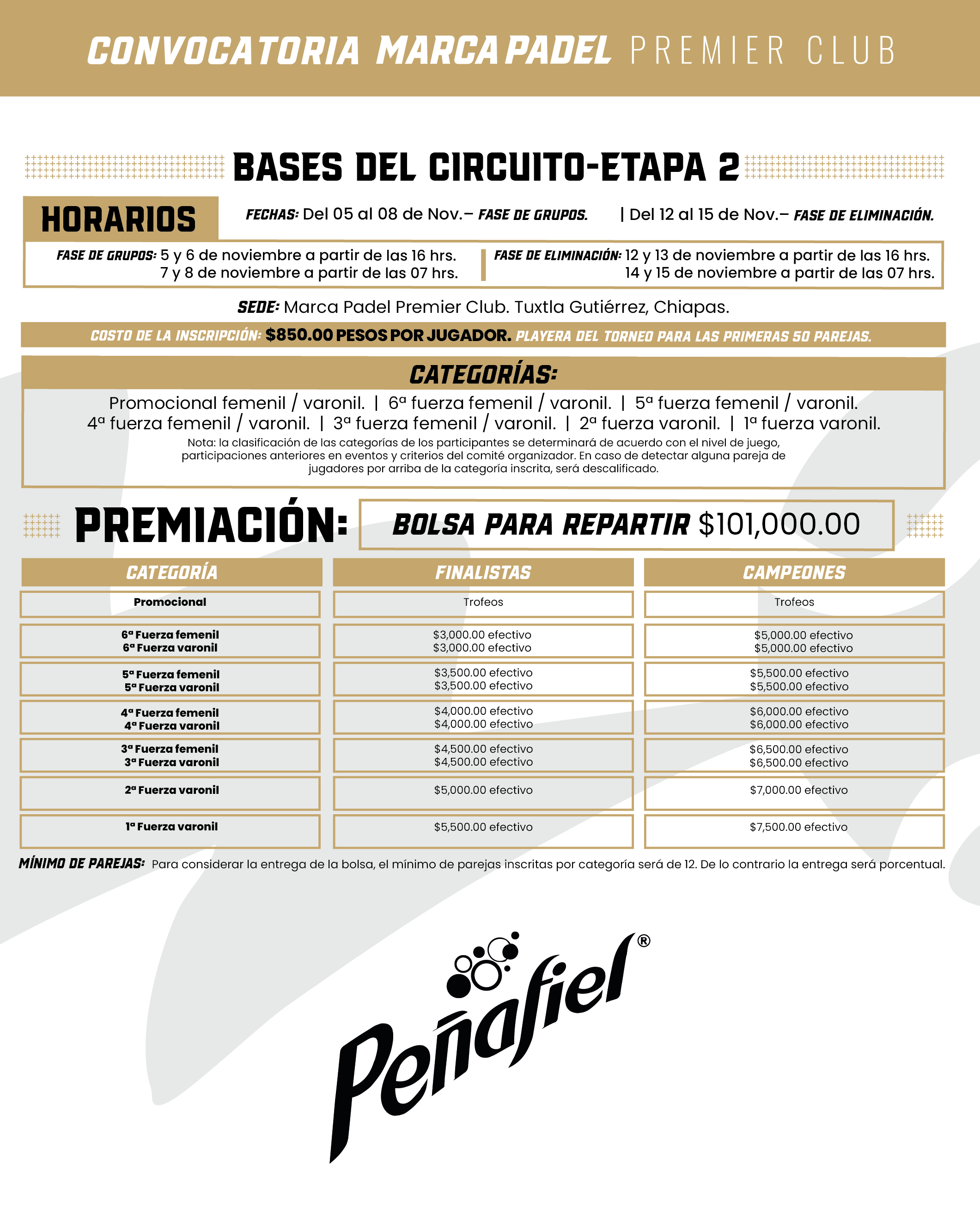 Convocatoria, primera imagen