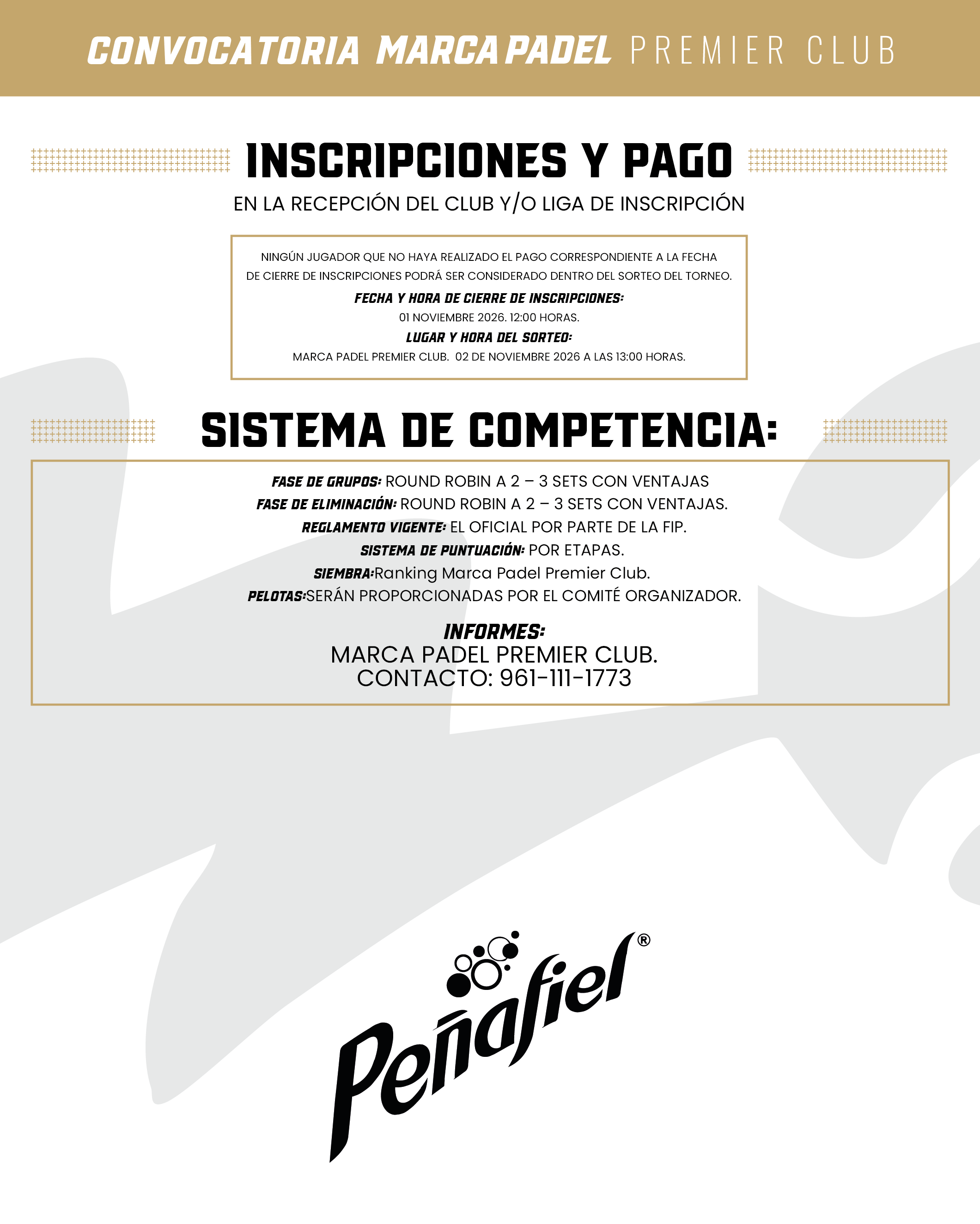 Convocatoria, segunda imagen