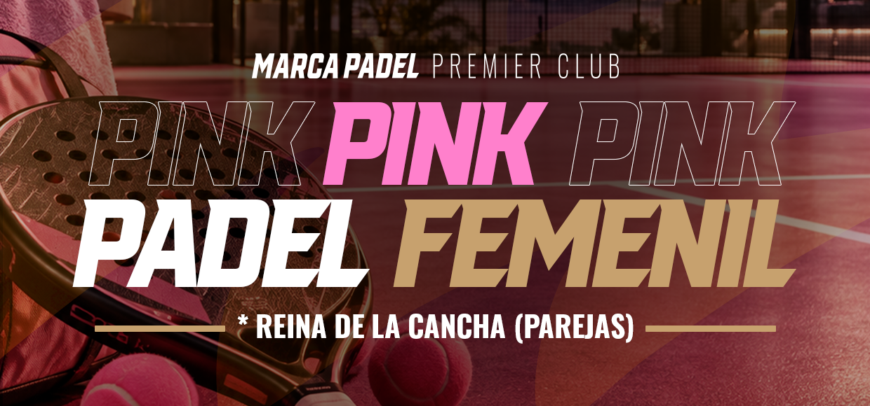 Pink Pádel Femenil 2026