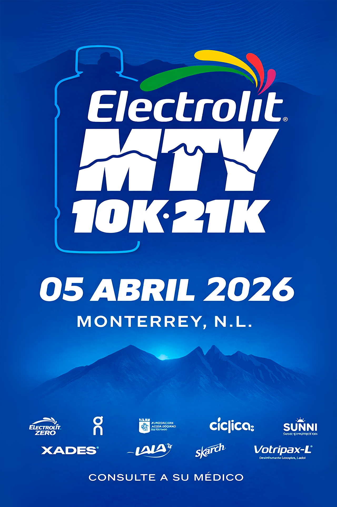 Articulo Electrolit MTY 10K & 21K 2026