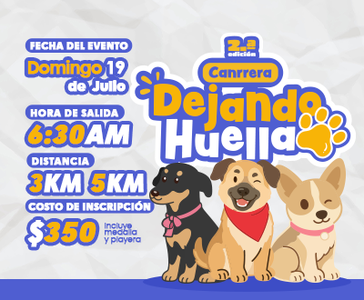 Banner carrera Dejando Huella 2026