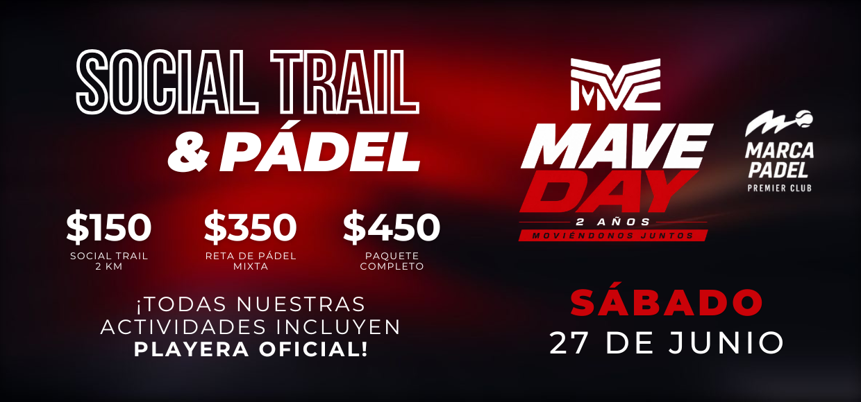 Mave day trail & play padel